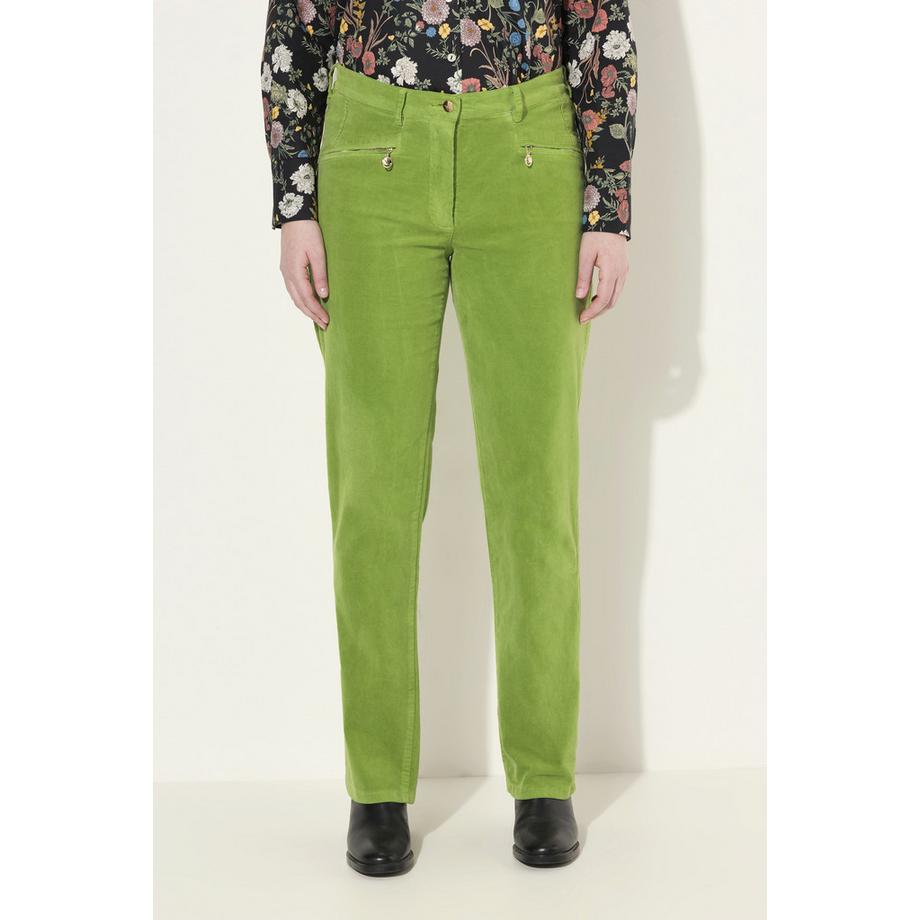 Ulla Popken Mony Cordhose Komfortbund Reissverschlusstaschen  