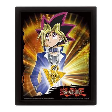 Yugi Muto / Yami Yugi mit Millennium PuzzleD Rahmenbild  x  YuGiOH!