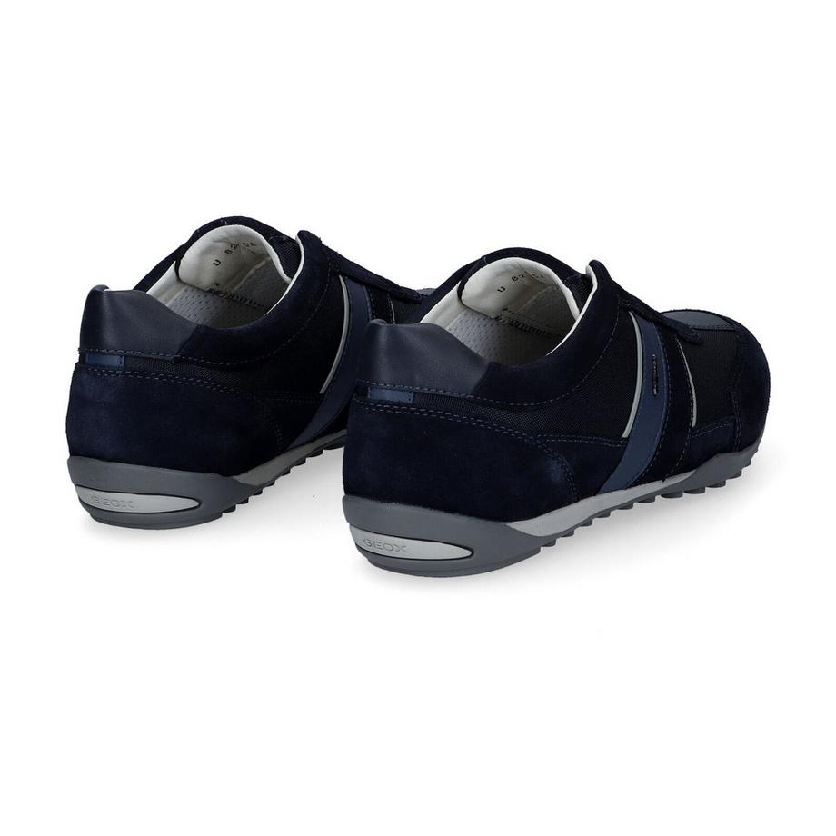 GEOX Wells Wildleder und Textil Low Top Sneakers  