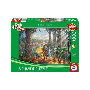 Puzzle Wizard of Oz Follow The Yellow Brick Road (1000Teile)