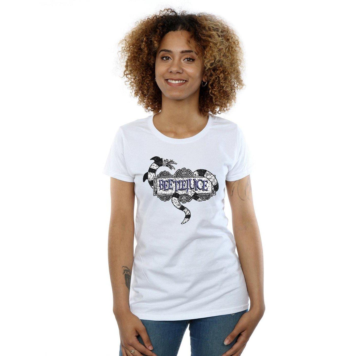 Beetlejuice Snake Logo T-Shirt  