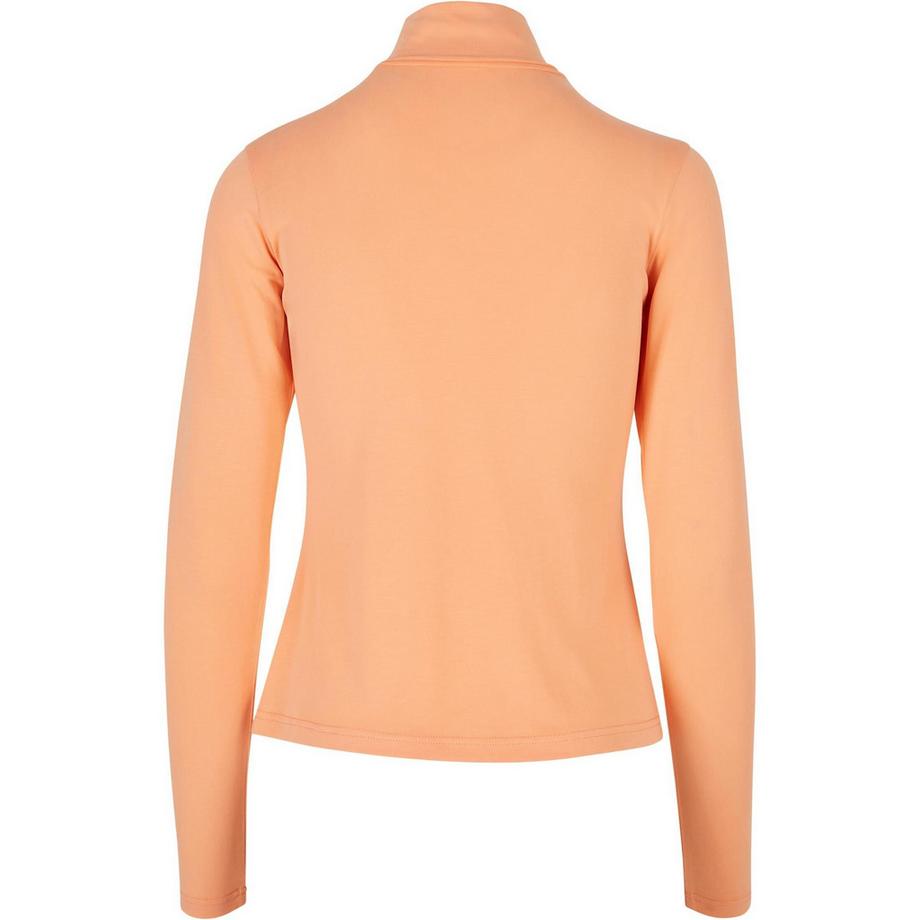 URBAN CLASSICS Sweatshirt Femme Manches Longues Modal Col Roulé  