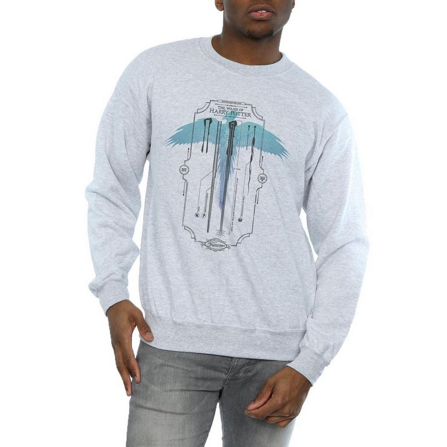 Harry Potter Baguette Imprimé Sweatshirt  