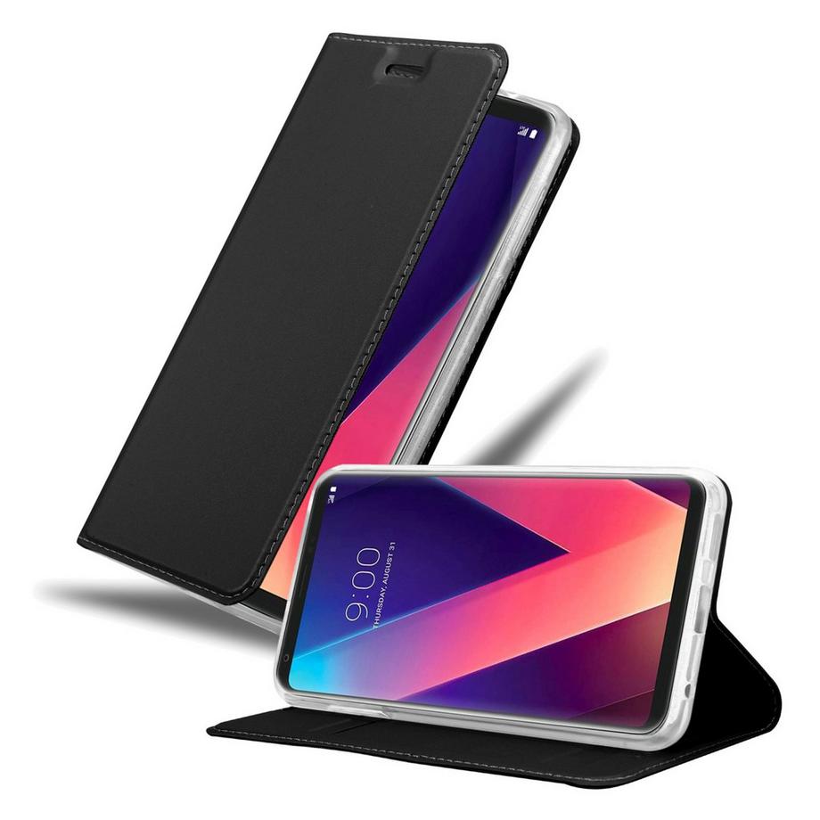 Hülle für LG V30  V30+  V30S  V30S+ Magnetverschluss, Kartenfach