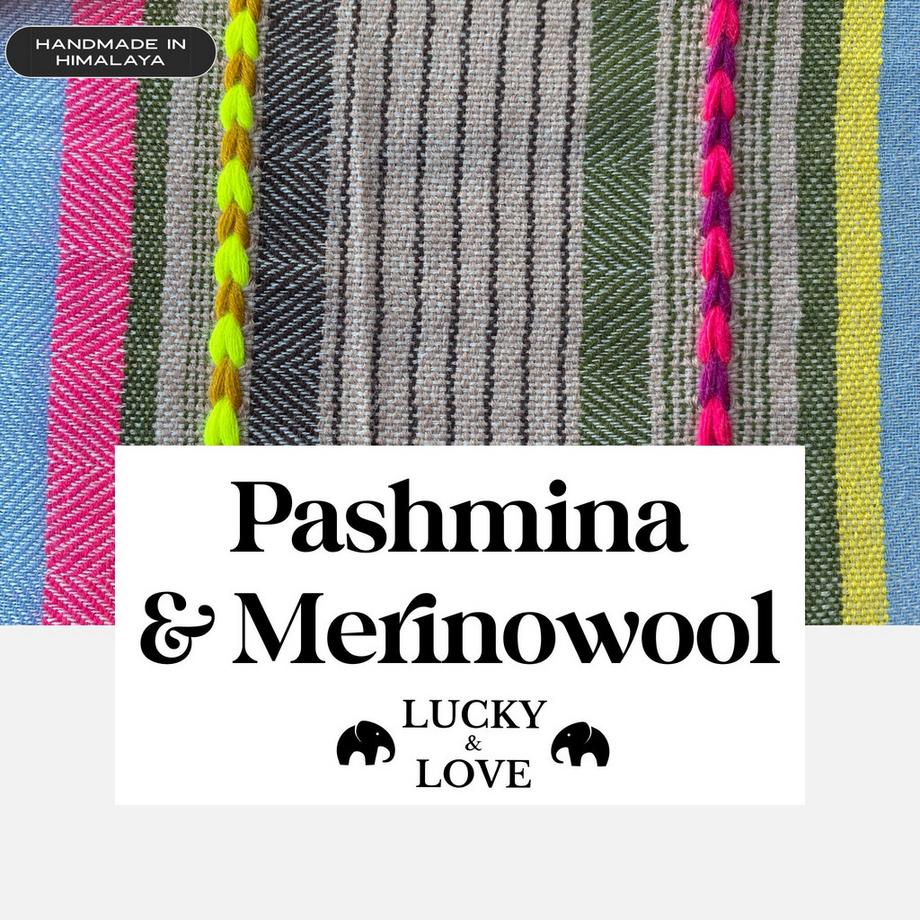 LUCKY & LOVE  Pashmina-Merinoschal Satopanth 