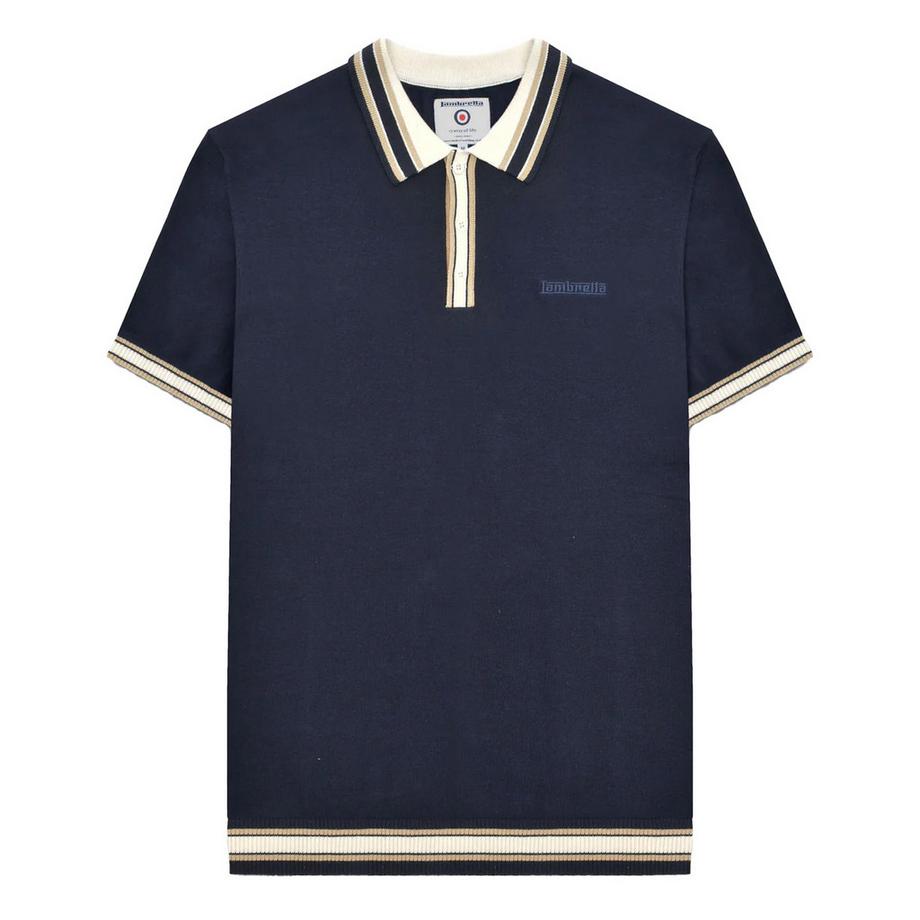 Ss25 Maglietta Polo Bordato