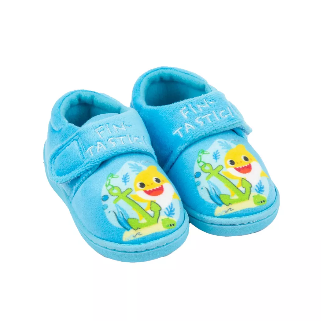 Baby Shark - Shark Hausschuhe Fintastic,  Fintastic Hausschuhe, 27, Blau