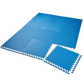 Tectake  Ensemble de 12 Dalles Carrées EVA - Tapis de sol, Sport 