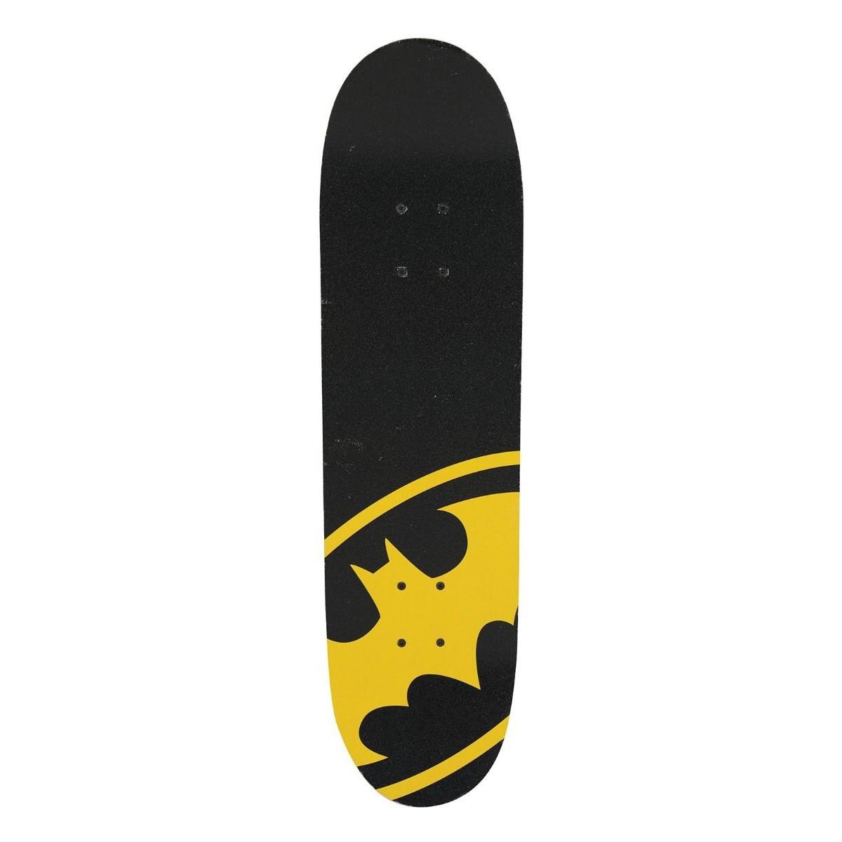 BATMAN  Skateboard, AhornBraun, Logo 