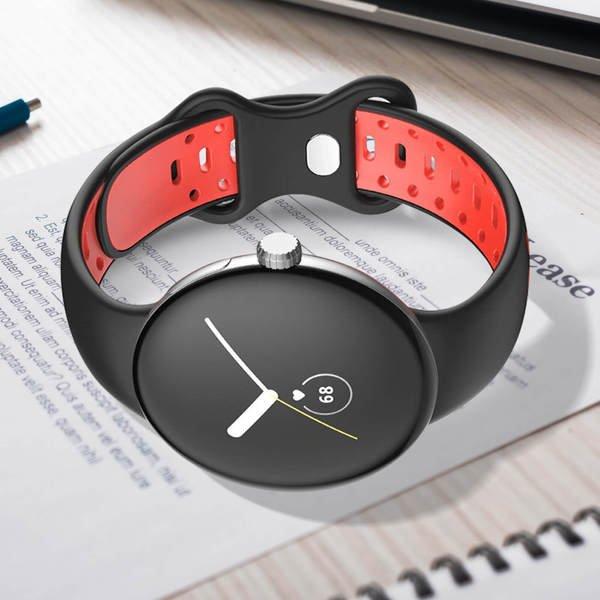 Avizar  Bracelet Google Pixel Watch Noir / Rouge 