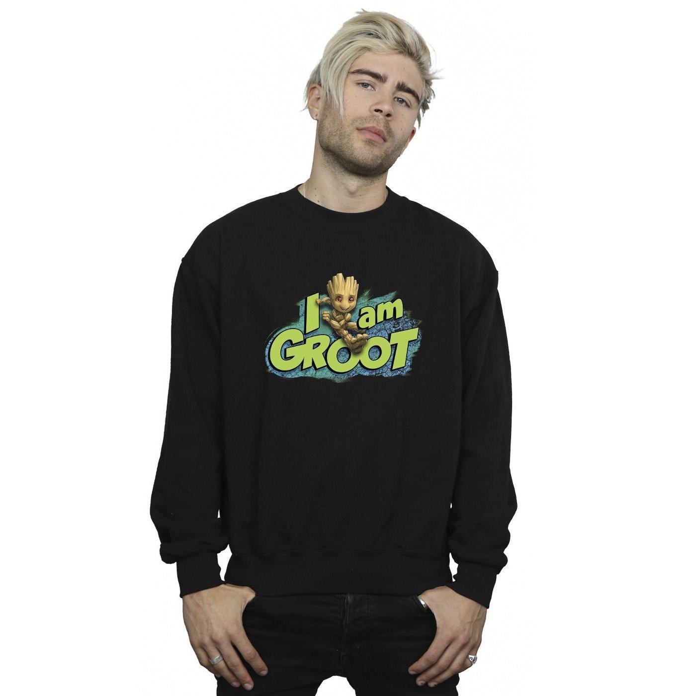 MARVEL  Guardians Of The Galaxy I Am Groot Sweatshirt 