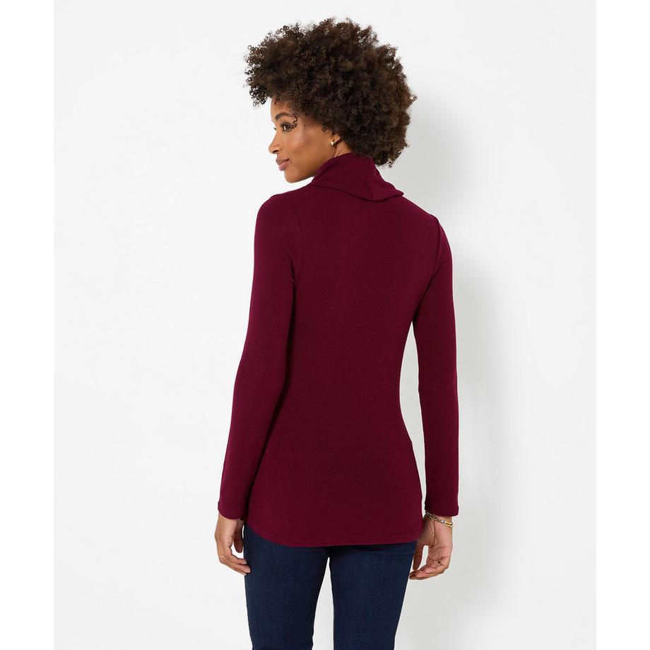 Joe Browns Jersey-Tunika mit Rollkragen und asymmetrischem Saum  
