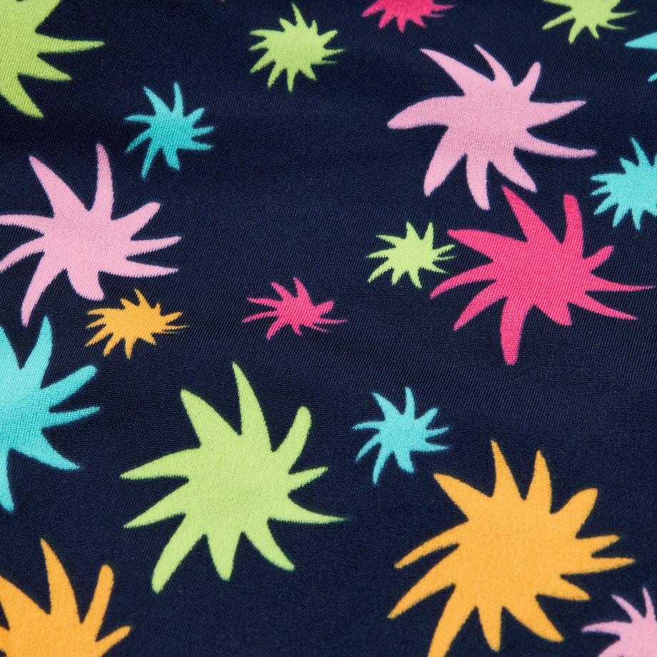 DECATHLON Costume da Bagno Bambina Kamiye Print Alg Costume da bagno bambina poliestere stampato 