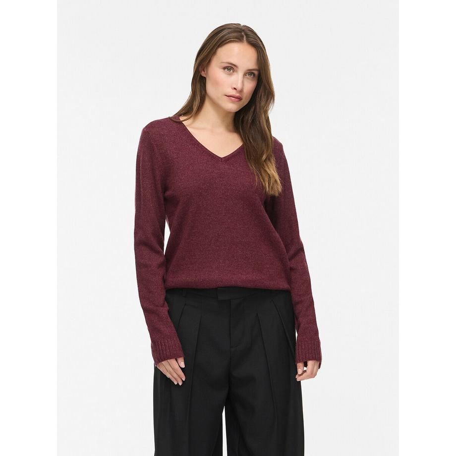 Pullover mit V-Ausschnitt