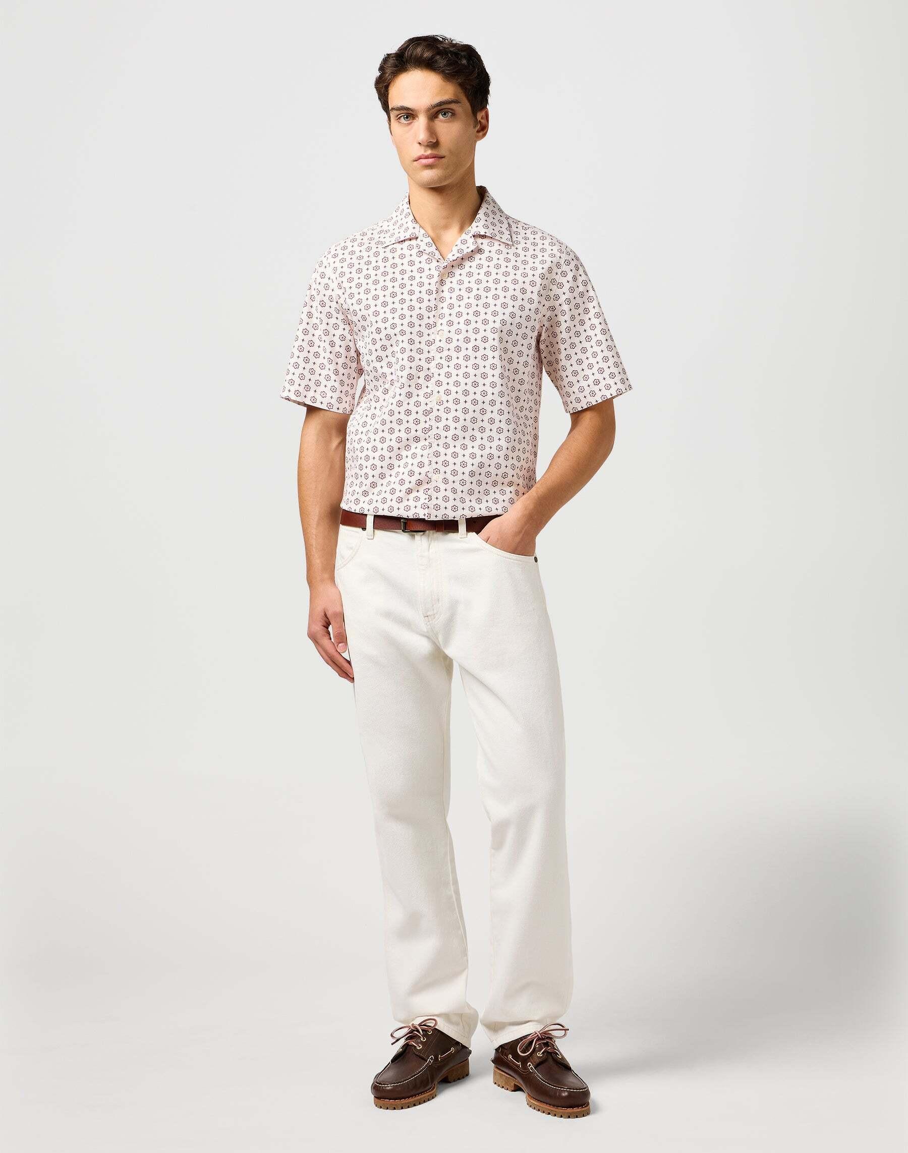 Wrangler Camicia a Maniche Corte Resort  