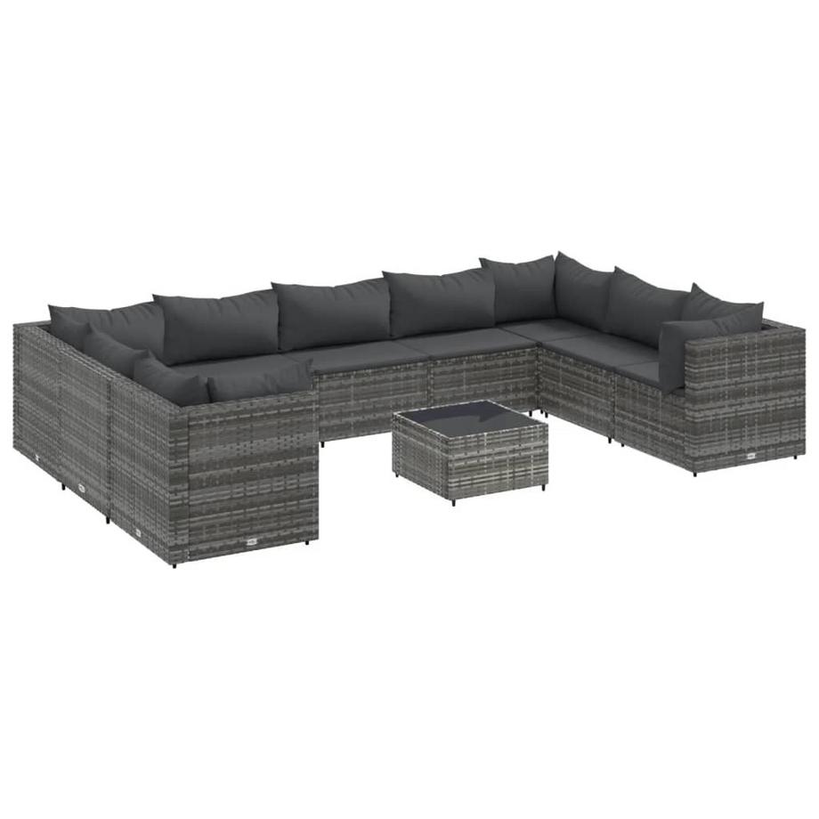 set salotto da giardino Polirattan