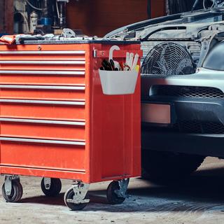 B2X Set di 3 cestini per doccia da 25 cm  