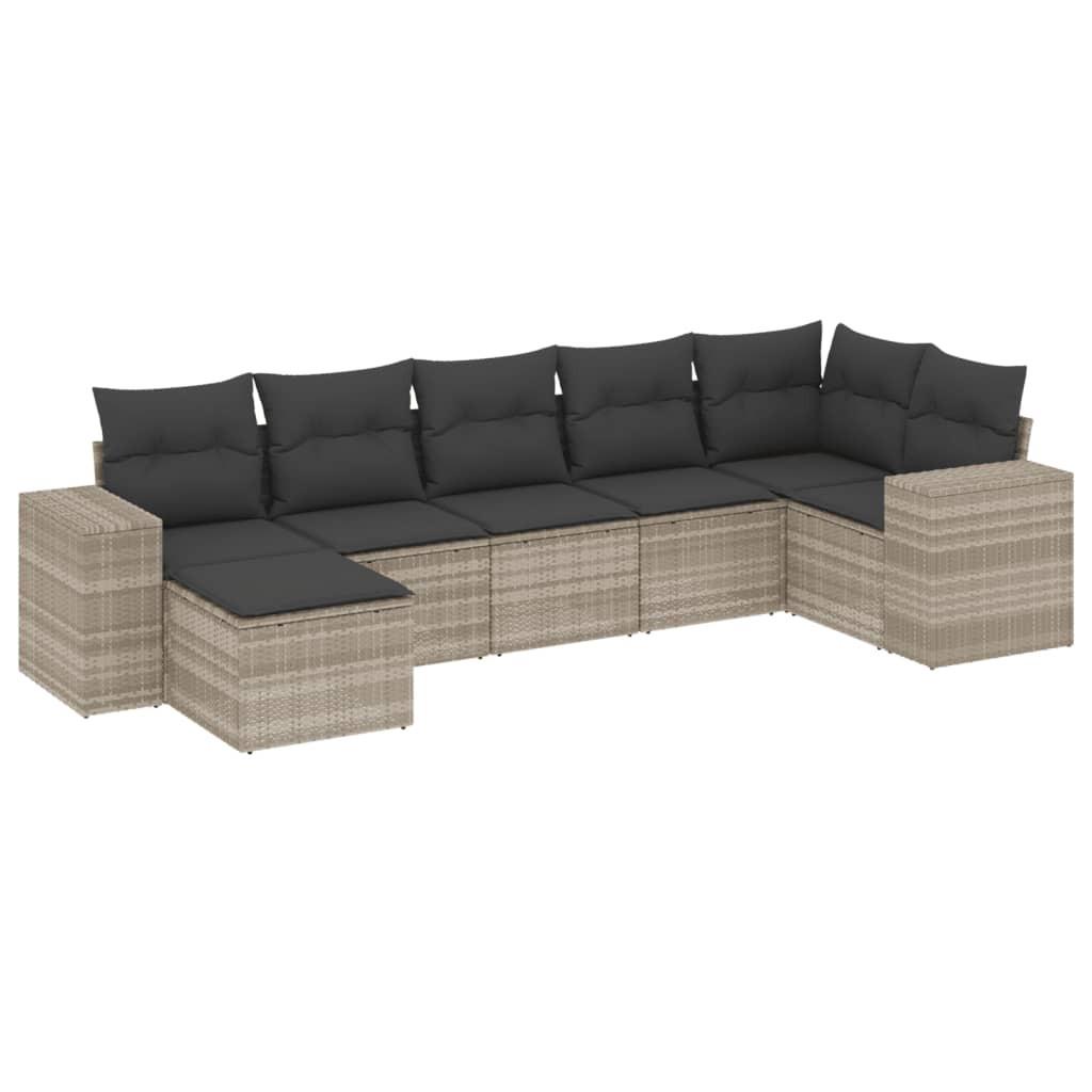 VidaXL Garten sofagarnitur poly-rattan  