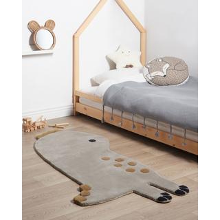 Beliani Tapis en Laine Moderne DINO  