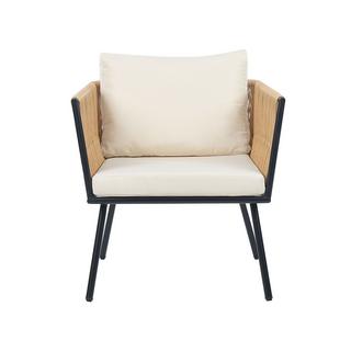 Beliani Ensemble pour bistro en Polyrotin Boho GARGANO  