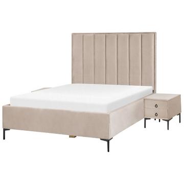 Ensemble de chambre en Velours SEZANNE