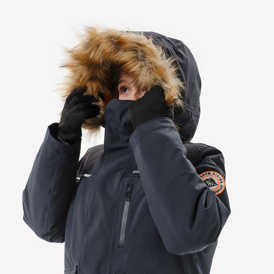 QUECHUA  Parka bambino caldo impermeabile sintetico 
