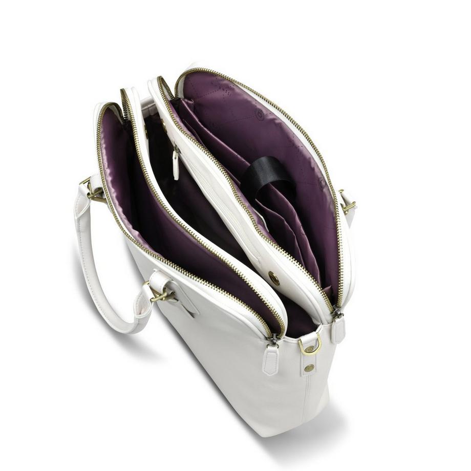 BUGATTI Passione Borsa da lavoro bianca  