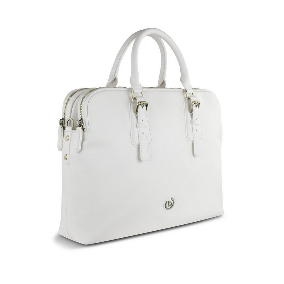 BUGATTI Passione Borsa da lavoro bianca  