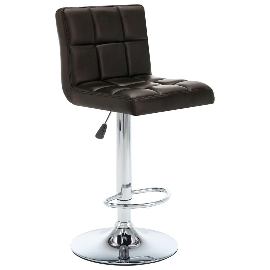 VidaXL Tabouret de bar cuir artificiel  