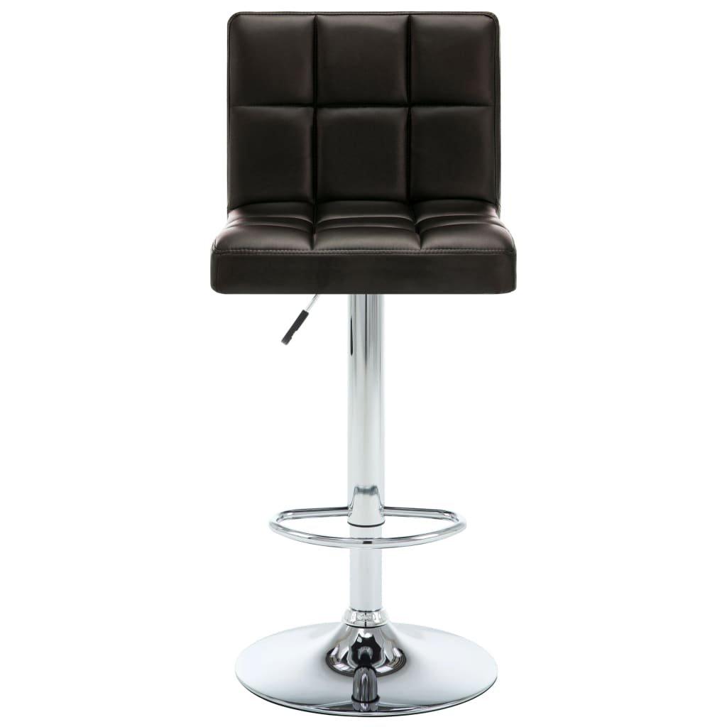 VidaXL Tabouret de bar cuir artificiel  