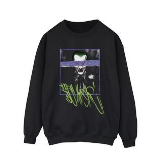 BATMAN Joker Imprimé Graphique Loose Fit Sweatshirt  
