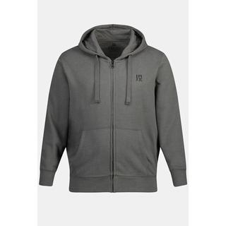 JP1880  Hoodie-Jacke, Fitness, Sweat, Kapuze, Prints 