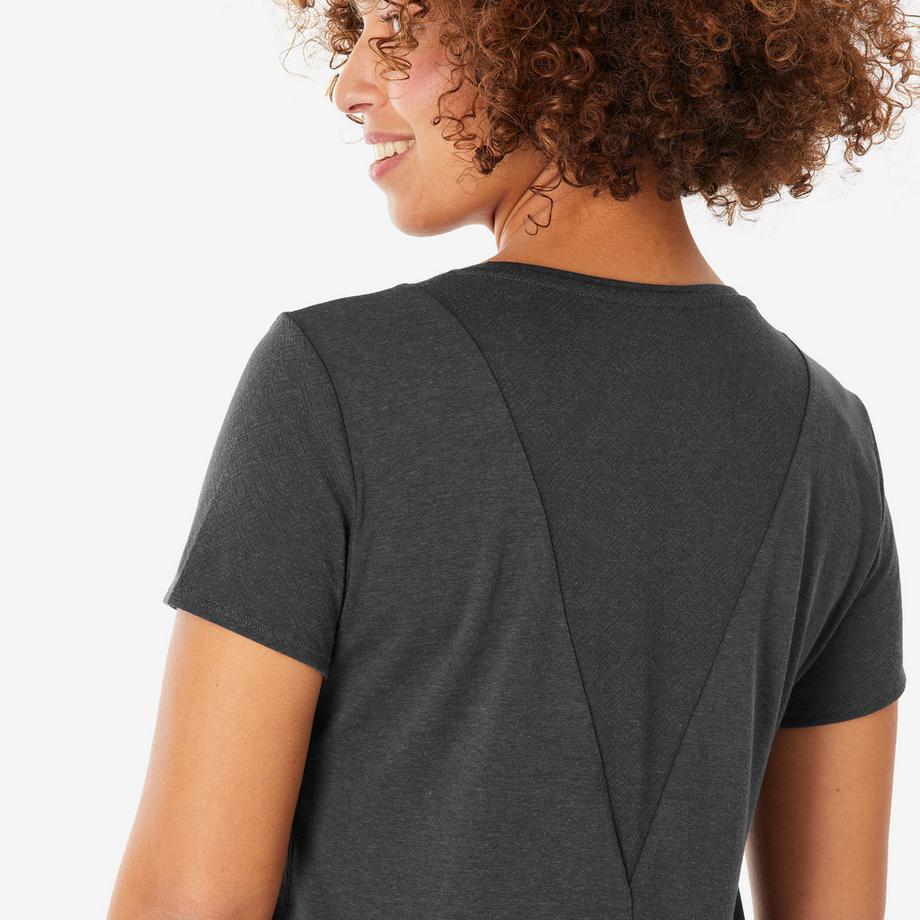 QUECHUA  Kurzarmshirt  Naturwandern Baumwolle 