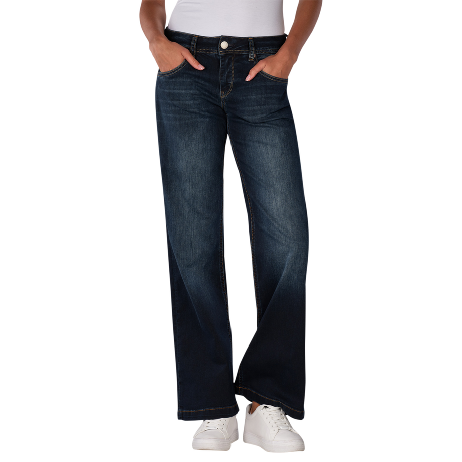 Edna Jeans Flare Denim Light