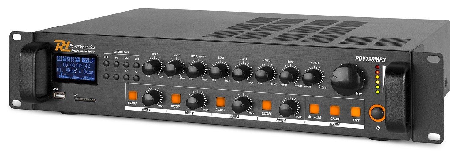 Power Dynamics  Verstärker Pro MP3 Zonen Mischer 