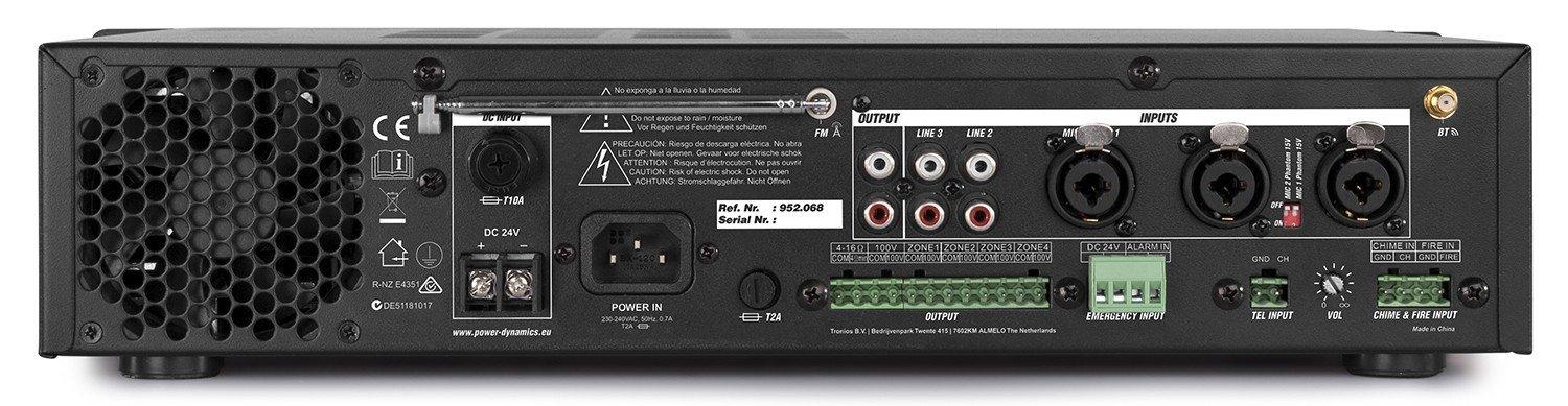 Power Dynamics  Power Dynamics PDV120MP3 Schwarz 