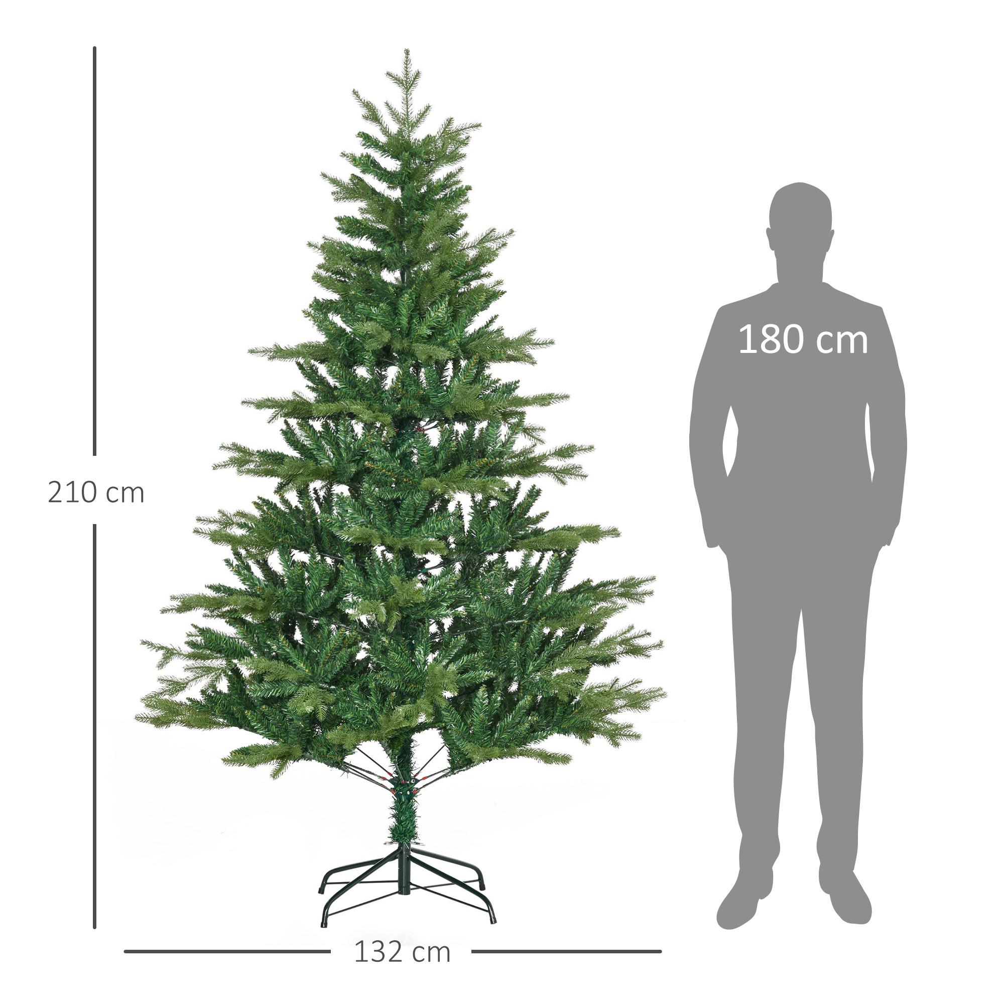 HOMCOM Weihnachtsbaum  