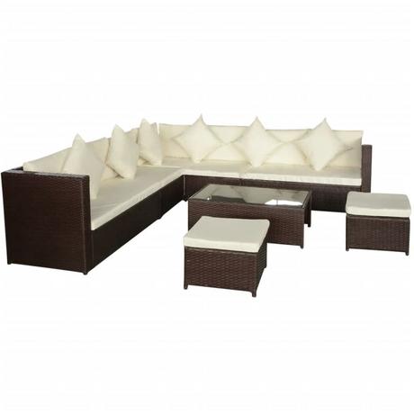 VidaXL Gartenmöbel-set poly-rattan  