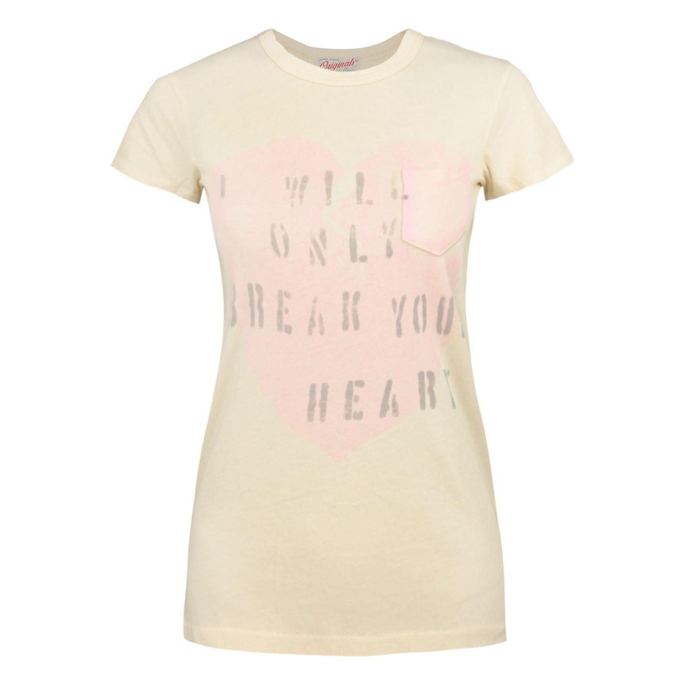 Junk Food  I Will Only Break Your Heart TShirt 