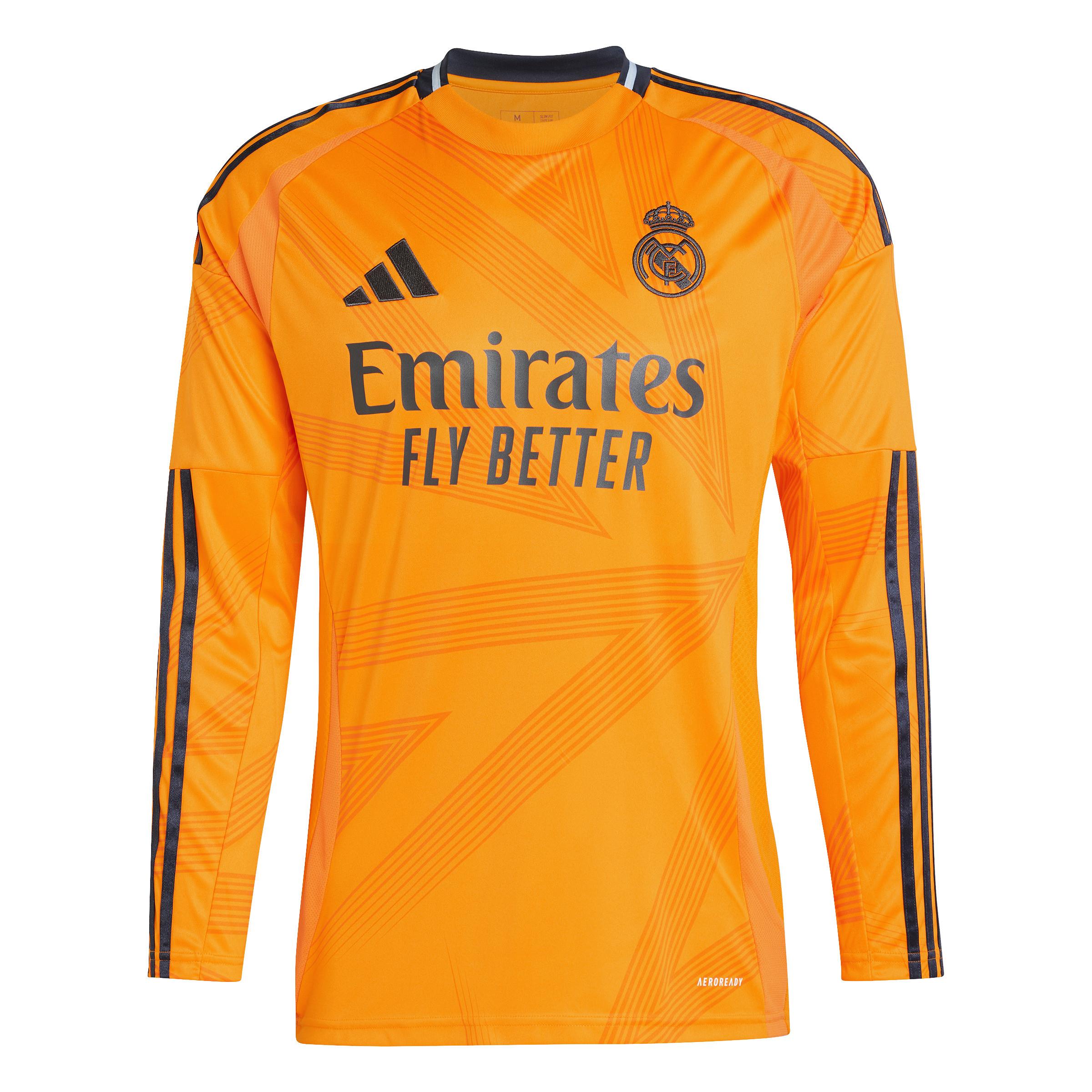 adidas  aillot extérieur anches longues real adrid 2024/25 