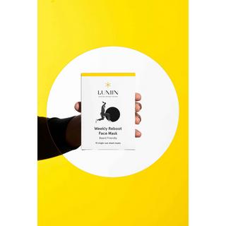 Lumin Skincare  Lumin Skincare Weekly Reboot Face Mask - Beard Friendly (Paquet de 10) 