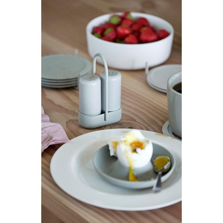 Zone Denmark  Salz- & Pfefferstreuer Set, Grau Salz, Pfeffer 