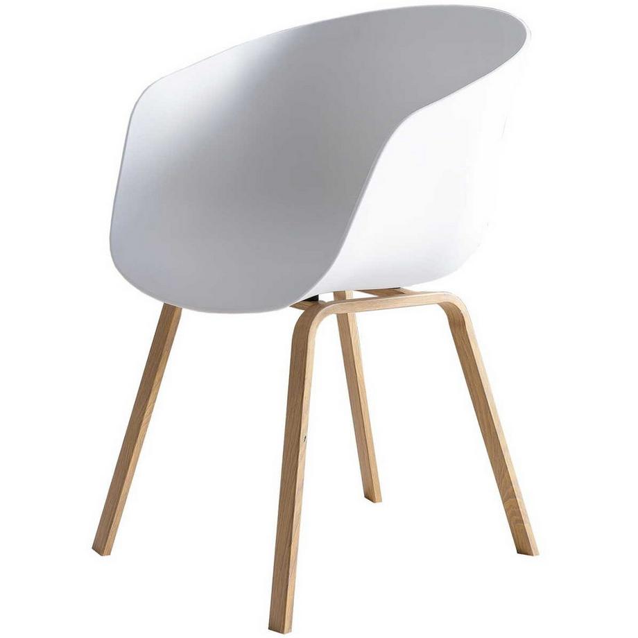 Esszimmerstuhl weiss 2er-Set