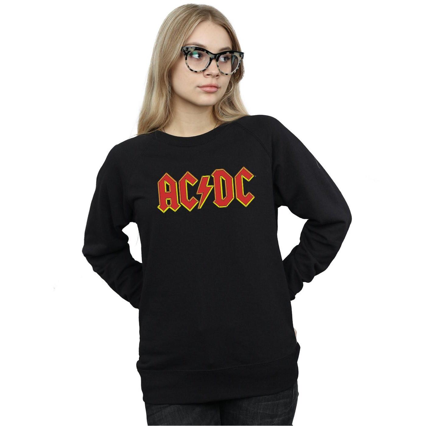 AC/DC ACDC Logo Stampa Felpa  