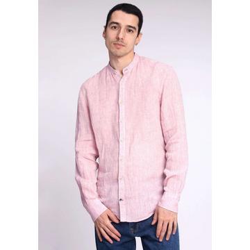 Chemise Shirt Linen Stand-Up