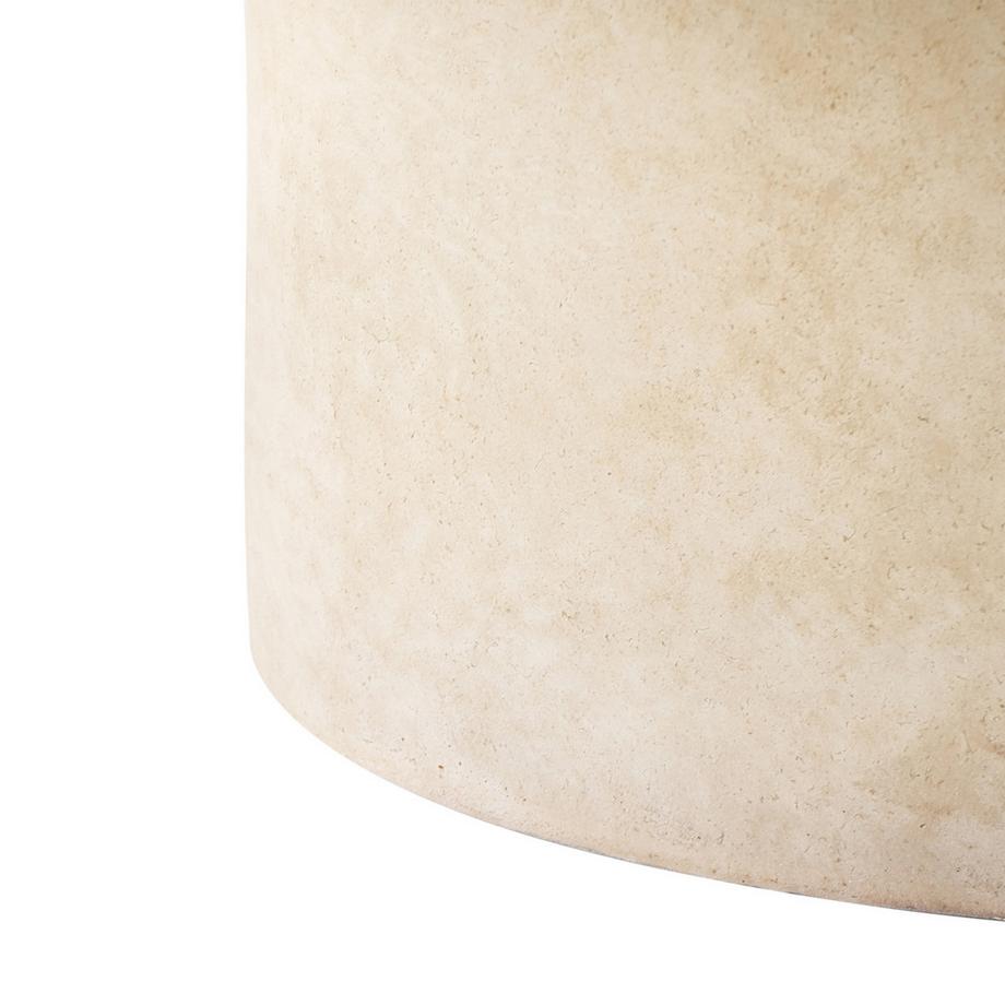 Beliani Couchtisch aus Magnesiumoxid Minimalistisch CONZA  