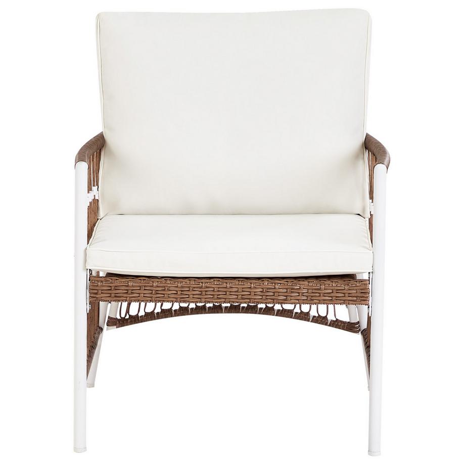 Beliani Bistro Set aus Aluminium Boho LEVICO  