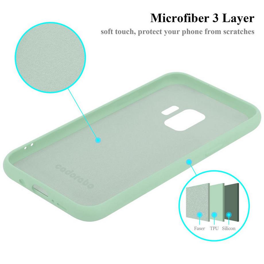 Cadorabo  Hülle für Samsung Galaxy S9 TPU Silikon Liquid 