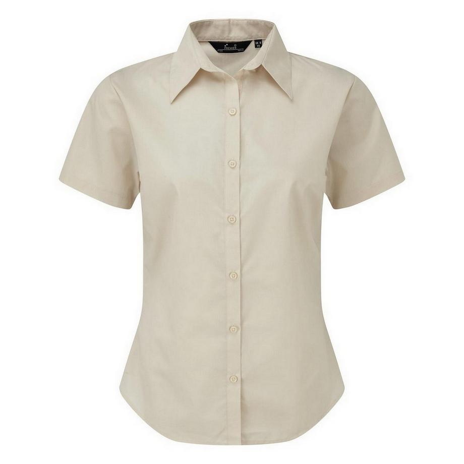 PREMIER Camicia da Lavoro Blusa Popeline Maniche Corte  