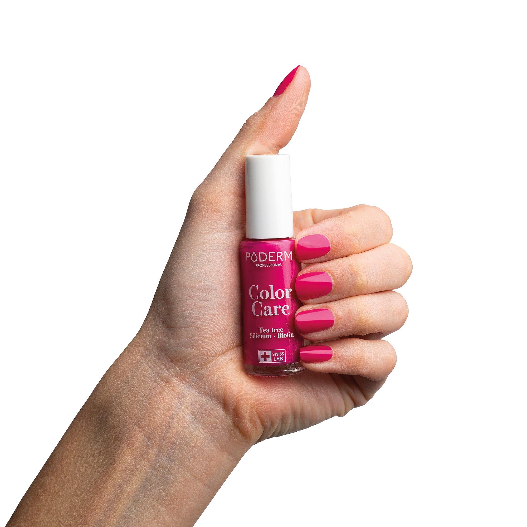 PODERM  Mycose Ongles - Vernis FRAMBOISE Tea Tree - Swiss Made 